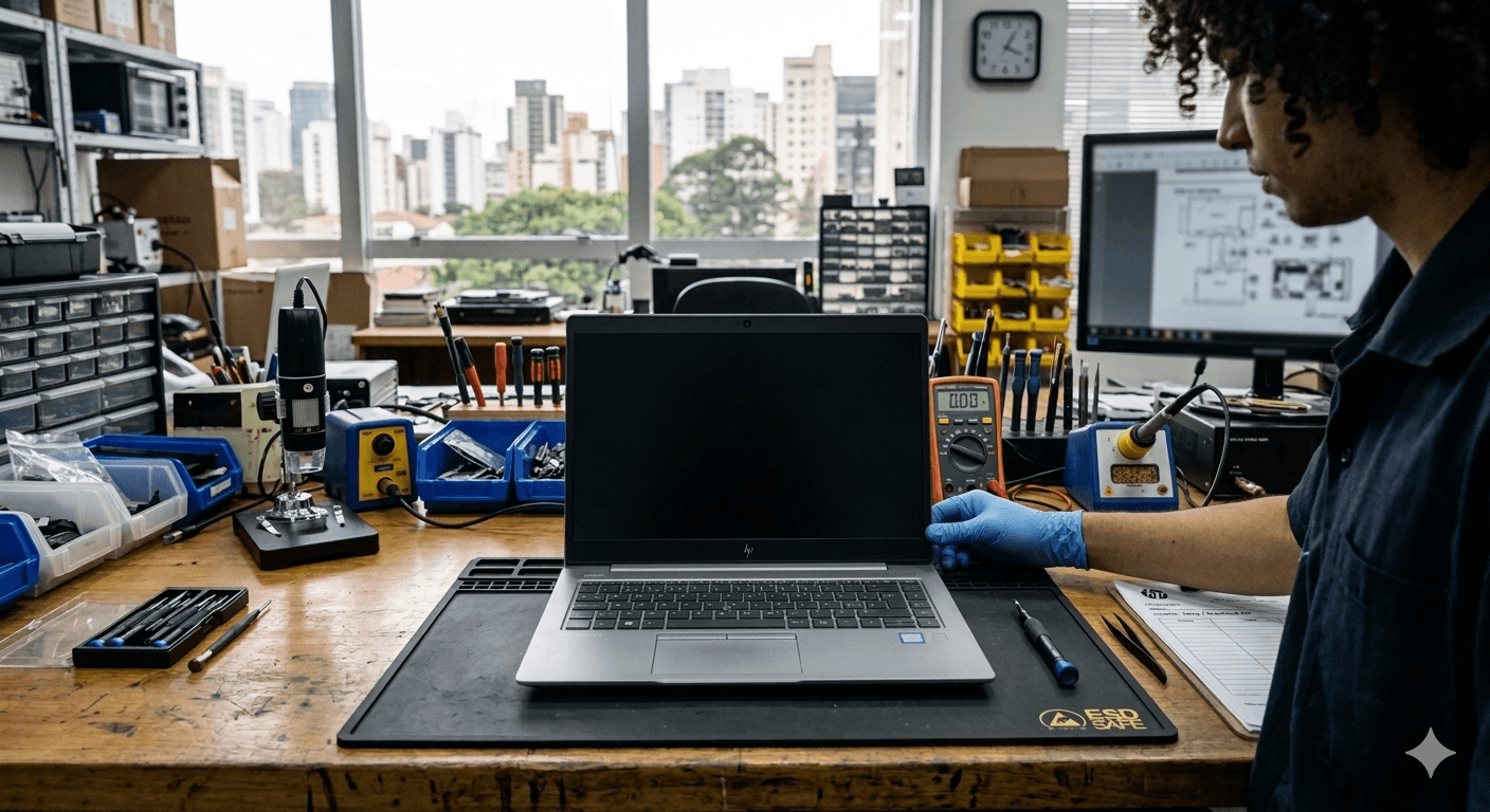 notebook não reinicia